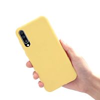 Чехол для Samsung A70 желтый