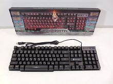 Клавиатура KGK-15U BLACK Dialog Gan-Kata - игровая с подсветкой, USB, черная