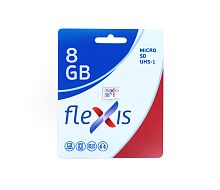 MicroSD 8GB FLEXIS Class 10 без адаптера