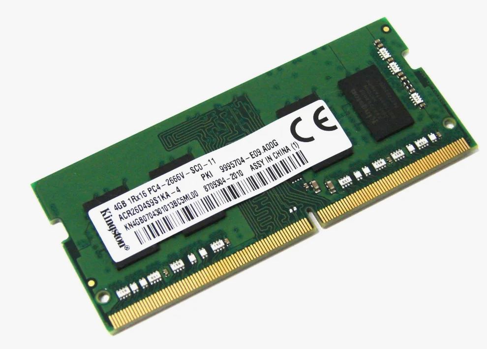 So ddr4. Ddr4 4gb/2666 kingston. 4gb 1rx16 pc4-2666v-sc0-11. kingston acr26d4s9s1ka-4. модуль памяти kingston so-dimm ddr4 4gb 2666mhz non-ecc cl19 1rx8 2930р.