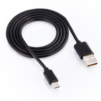 USB кабель micro USB 1.0м Okto K-10, черный, 2А
