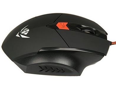 Мышь MOG-11U Nakatomi Gaming mouse - игровая, 6 кнопок + ролик, USB, черная фото 2