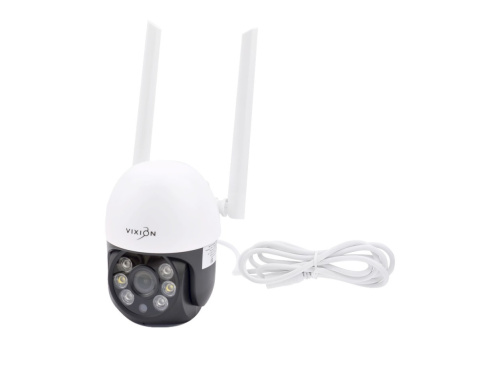 IP-камера Wi-Fi Vixion SM12 поворотная влагозащищенная, 3Mp, 1296P (белый) фото 2