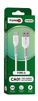Кабель TYPE-C FUMIKO CA01 2А 3M белый