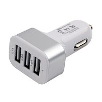 Автомобильное зарядное устройство Cablexpert 3 USB 2.1A (MP3A-UC-CAR17)