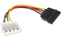 Кабель питания SATA Cablexpert CC-SATA-PS, 15см, molex 4pin/sata 15pin, пакет