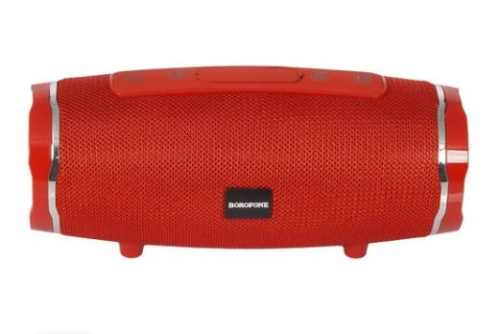 Колонка BOROFONE (BR3) Bluetooth/USB/MicroSD/TWS (красная) (178577) фото 4