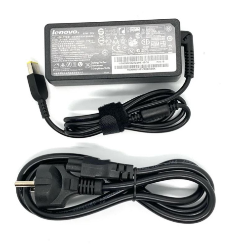 Блок питания для ноутбука Lenovo 20V 3,25A (65W) Разъем прямоугольный  (130-0527)
