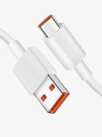 Кабель TYPE-C Xiaomi Turbo charge белый  
