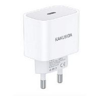 Сетевое зарядное устройство KAKUSIGA KSC-1230 3A (TYPE-C) белый