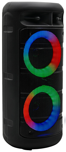 Портативная колонка FUMIKO STELLAR 500 черная RGB-подсветка