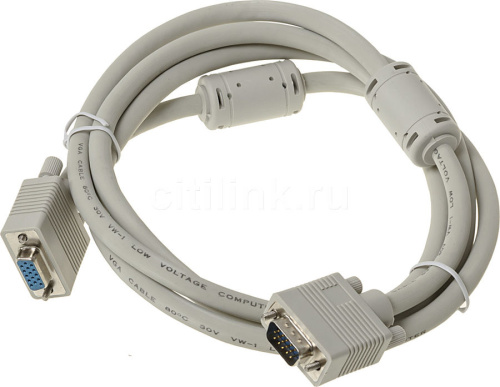 Кабель удлинитель VGA 1.8M Кабель удлинитель VGA 1.8M