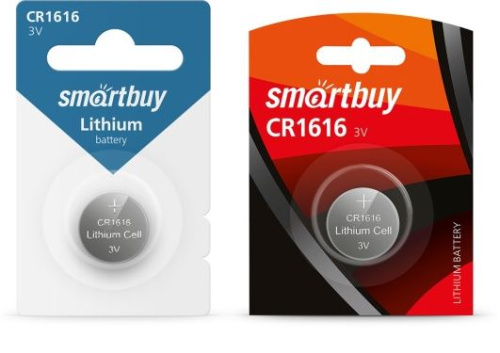 Батарейка литиевая Smartbuy CR1616  (1шт)