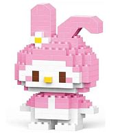 Конструктор Bricks 6305 Зайка Мелоди розовый