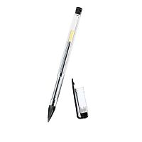 Ручка гелевая, 0.5 мм, чёрный стержень, прозрачный корпус Арт: 1512094