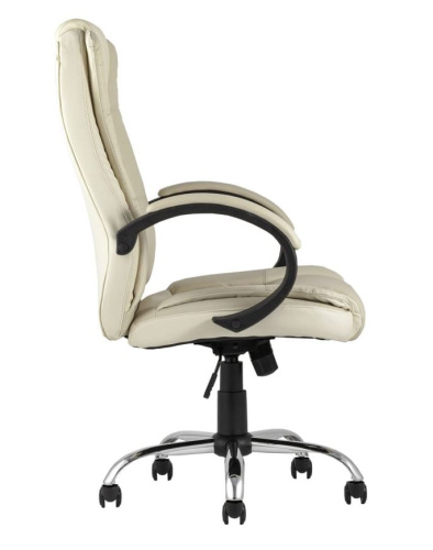 Кресло руководителя TopChairs Atlant D-430 бежевое фото 3