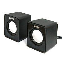 Dialog Colibri AC-02UP BLACK - aкустические колонки 2.0, 6W RMS, черные, питание от USB