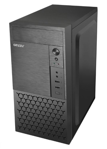Корпус Ginzzu B410 черный фото 4