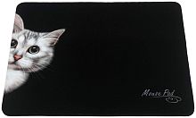 Коврик PM-H15 cat Dialog - черный c рисунком кошки
