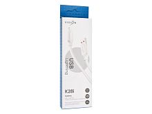Кабель USB VIXION (K28i) 3,5A для iPhone Lightning 8 pin (1м) (белый) 