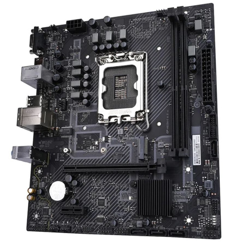 Материнская плата COLORFUL LGA1700 (Intel H610 Gen 12, 13, 14) 3200Mhz DDR4x2, mATX, SATAx4, M.2x1, H610M-E M.2 V20 черный