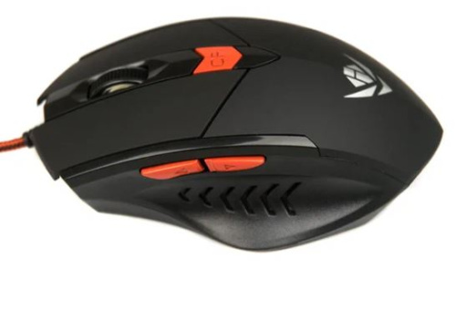 Мышь MOG-11U Nakatomi Gaming mouse - игровая, 6 кнопок + ролик, USB, черная фото 5