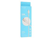 Кабель USB VIXION (K1m) microUSB (1м) (белый)