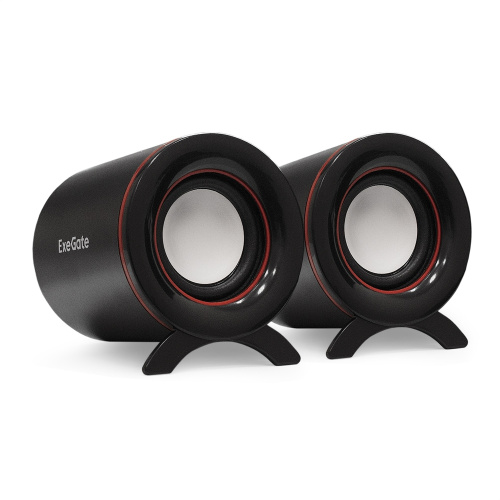 Колонки 2.0 ExeGate Disco 150 (питание USB, 2х5Вт (10Вт RMS), 100-20000Гц, черный) (EX287051RUS)