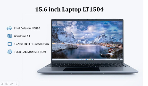 Ноутбук ANMESC 15,6" FHD IPS Intel N5095 12GB 512Gb Intel UHD Win 11 фото 2