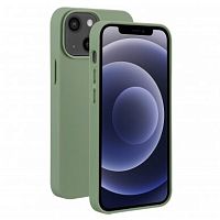 Чехол для iPhone 13 mini зеленый 