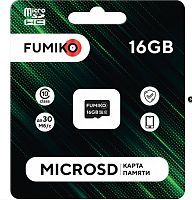 MicroSD 16GB FUMIKO Class 10 (без адаптера SD) (FMD-10)