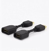 Переходник HDMI - HDMI, версия 1.4, 10см E8 1PC/POLYBAG (181326)