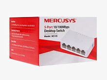 Коммутатор Mercusys MS105 5-port 10/100Mbps белый