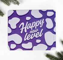 Коврик для мыши Happy new level, 21 х 18 см 5007207