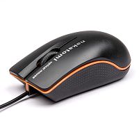 Мышь MON-03U BLACK Nakatomi Navigator Optical - 3 кнопки + ролик прокрутки, USB