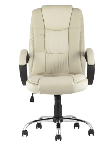 Кресло руководителя TopChairs Atlant D-430 бежевое фото 4