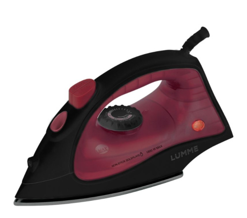 Утюг LUMME LU-IR1137A 1800Вт, черно-красный