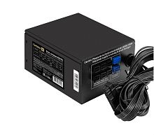 Блок питания 600W ExeGate 600PPX (ATX, APFC, SC, КПД 80% (80 PLUS), 14cm fan, 24pin, 2x(4+4)pin, 4xPCI-E, 6xSATA, 4xIDE, Cable Management, кабель 220V