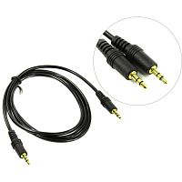 Кабель AUX ExeGate EX-CCA-404-1.2 (3.5mm Jack M/3.5mm Jack M, 1,2м, позолоченные контакты)
