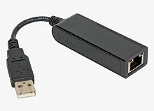 Сетевой адаптер USB-RJ45 ETHERNET 100Mb черный