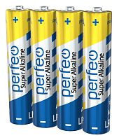 Элемент питания Perfeo LR03 AAA Alkaline 4шт PF-3635