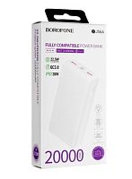 Внешний аккумулятор 20000mAh Borofone BJ56A белый