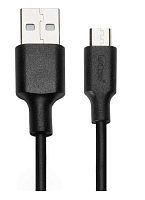 Кабель MicroUSB LuxCase 1м 1.8А черный