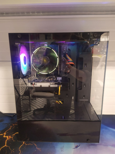 Компьютер "ГРУД" i3-10100f (3.6GHz), H410M-B, 16GB, 480GB SSD, GTX1650 SUPER, CL100, 600W фото 3
