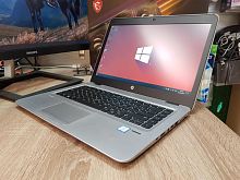 [Б\У] Ноутбук HP EliteBook 840 G4 14 Zoll Intel Core i5-7200U 8GB 128GB SSD WebCam USB-C Windows 11 PRO MS Office (5CG814362Q) + Док станция HP 