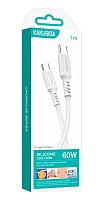 Кабель TYPE-C-TYPE-C KAKUSIGA KSC-984 3A  1M