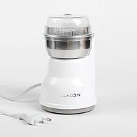 Кофемолка электрическая LuazON LMR-05, 160 Вт, 50 г, белая Luazon Home, Китай Арт.: 2691409