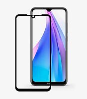 Защитное стекло FUMIKO для Redmi  Note 9 3D черное 