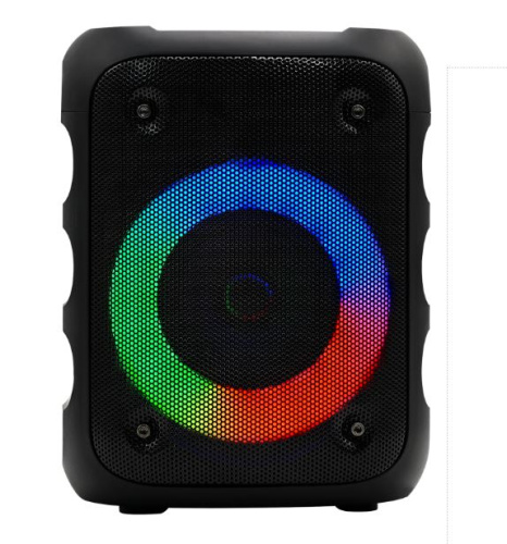 Портативная колонка FUMIKO STELLAR 100 черная RGB-подсветка фото 3