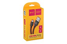 Кабель MiniUSB DREAM  BK06 2.1A 1M черный (175110)